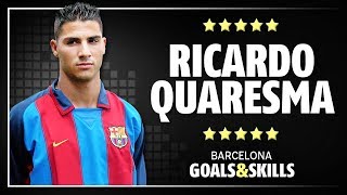 RICARDO QUARESMA ● Barcelona ● Goals amp Skills [upl. by Nyrehtac]