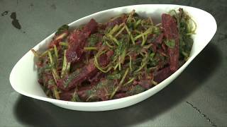 SRILANKAN STYLE THOTAKURA BEETROOT CURRY  In Telugu [upl. by Zerk]