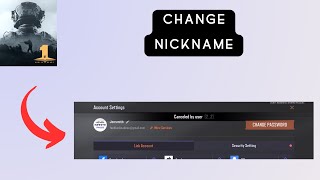 How to Change Nickname in Arena Breakout Realistic FPS [upl. by Whitelaw]