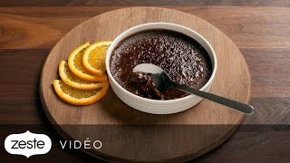 Comment faire de la crème brûlée au chocolat noir  Zeste [upl. by Otero]