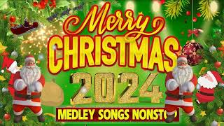 Non stop Christmas Songs Medley Disco Remix 2024 🎅🎄 DISCO Christmas Songs 2024 [upl. by Moya]