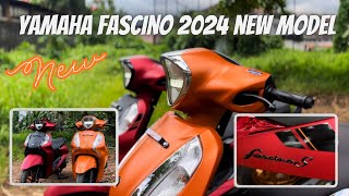 Yamaha Fascino Fi Hybrid 2024 model 🥵70KML😱മൈലേജ് തരുന്ന [upl. by Airla553]