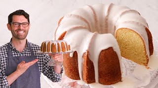 Easy Vanilla Bundt Cake Recipe [upl. by Korb111]