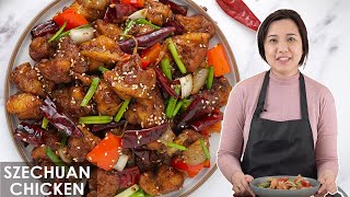 Easy Szechuan Chicken Recipe  Easy amp Simple [upl. by Ardnasal]