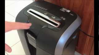 Fellowes 73Ci Shredder Review and Demo [upl. by Wilek601]