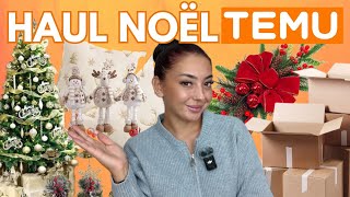 HAUL TEMU  DÉCORATION NOËL 🎅🎄🎁 [upl. by Orgel435]