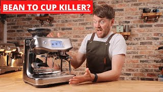 Sage Breville Barista Touch Impress Review The Bean to Cup  Super Auto Killer [upl. by Ardiekal877]