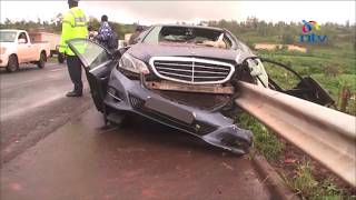 Nyeri governor Dr Wahome Gakuru killed in early morning road crash [upl. by Dunc865]