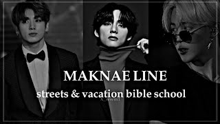 MAKNAE LINE  streets amp vacation bible school «FMV» 🔥 [upl. by Rep33]