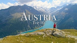 Top 10 Places To Visit In Austria [upl. by Olecram671]