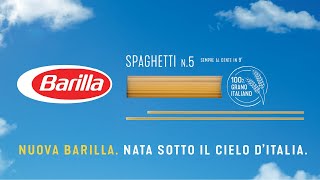 NUOVA BARILLA  NATA SOTTO IL CIELO D’ITALIA [upl. by Jake]