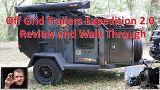 Off Grid Trailers Expedition 20 Walkthrough Review  Off Road Camper Adventure Rig Offroad Trailer [upl. by Jason]