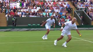 Mansour Bahrami being Mansour Bahrami at Wimbledon 2018 [upl. by Aronoff]