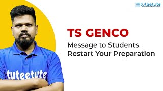 TS GENCO  Restart Your Preparation tsgenco genco govidya govidyaonline [upl. by Niwdog]