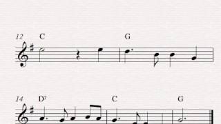 Free easy violin sheet music Auld Lang Syne [upl. by Arthur]