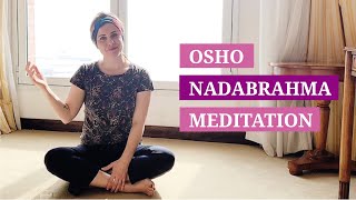 Meditación Osho Nadabrahma explicación de cada fase  Yoga con Agustina [upl. by Arrakat]