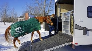 MrTruck reviews Stable Boy module horse stall for RV Toy Hauler [upl. by Staw]