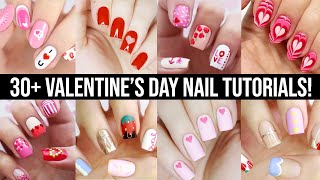 Cute Nail Art 2020  Fun amp Easy Valentines Day Nail Design Compilation [upl. by Saul893]