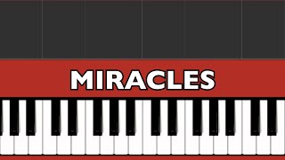 Miracles  Jesus Culture  Piano Tutorial [upl. by Ria]