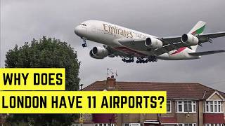 11 Airports in London Whats that Story [upl. by Annayt]