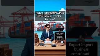 What information does commercial invoice include export [upl. by Atiekram107]