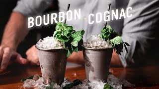 TWO Mint Juleps  the bourbon amp prescription julep [upl. by Viviane203]