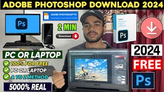 ADOBE PHOTOSHOP DOWNLOAD   HOW TO DOWNLOAD ADOBE PHOTOSHOP  ADOBE PHOTOSHOP DOWNLOAD PC OR LAPTOP [upl. by Anileh]