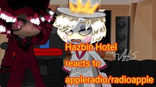 Hazbin Hotel  the Vees reacts to appleradioradioapple  READ DESCRIPTION [upl. by Woodruff547]