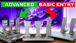 The Differences Between The Moza CRP SRP and SRPLite Pedals [upl. by Akihsan]