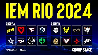 RU Natus Vincere vs FURIA  IEM Rio 2024  Group Stage  Day 3 [upl. by Amsirhc]