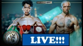 Naoya Inoue Vs TJ Doheny  Live Stream Full Fight Companion [upl. by Ylrebmik788]