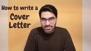 How to write a Cover Letter  Answer the questions quotwhy youquot and quotwhy this jobquot [upl. by Behl]