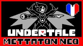 BOSS METTATON NEO  Undertale patch FR Route génocide [upl. by Nnylyma]