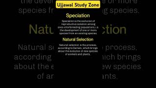 Speciation amp Natural selection shorts [upl. by Krista260]