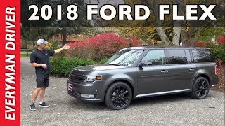 Heres the 2018 Ford Flex 3Row 7 Passenger SUV Review on Everyman Driver [upl. by Llenrrad600]