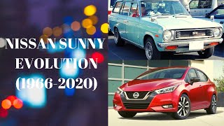 Nissan Sunny EVOLUTION 19662020  Nissan Sunny Review [upl. by Nagle]