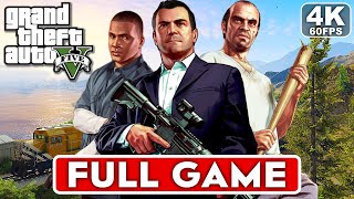 GTA 5 Gameplay Walkthrough FULL GAME 4K 60FPS  No Commentary [upl. by Purpura]