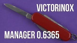 Распаковка Victorinox Manager 06365 [upl. by Kola]