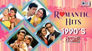 90s Bollywood Romantic Songs  Video Jukebox  Hindi Love Songs  90s Nostalgic Hits [upl. by Nowad687]