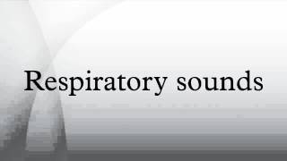 Respiratory sounds [upl. by Jem]