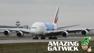 Planespotting Live from London Gatwick Airport [upl. by Chemaram]