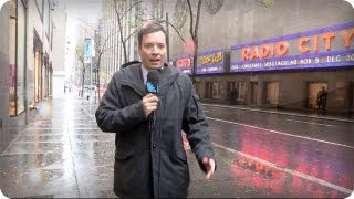 Late Night with Jimmy Fallon Hurricane Sandy Cold Open  Monologue Late Night with Jimmy Fallon [upl. by Scriven]