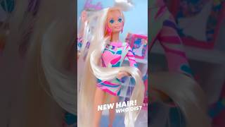 Totally Hair Barbie 1992 Restoration and ReRoot 🩷 Hair Tutorial barbie toys doll [upl. by Isla]