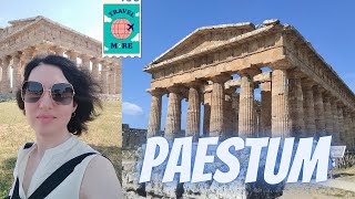 Paestum Greece in the middle of Italy  Museum  Buffalo Farm [upl. by Malinin]