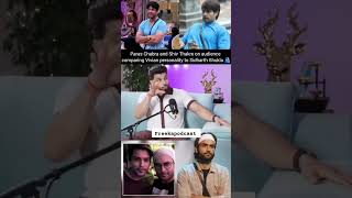 Vivian kis kisko Sid jesa lagta hai❓️viviandsena sidharthshukla paraschhabra podcast [upl. by Nesyrb885]