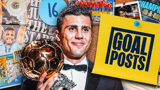 Madrid to Manchester Breakthrough to Ballon dOr  Rodri recaps his career so far ⚽️🩵  GOAL POSTS [upl. by Teik429]