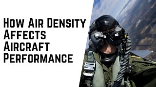 Density Altitude vs Pressure Altitude Explained  How Air Density Affects Aircraft Performance [upl. by Mccollum]