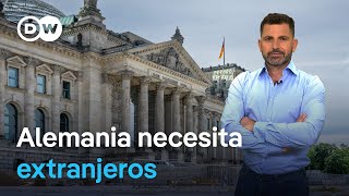 Alemania quiere atraer más inmigrantes pero solo cualificados [upl. by Niraa]