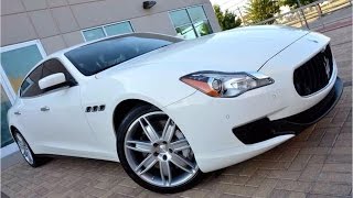 Maserati Quattroporte GTS EXHAUST SOUND [upl. by Ahselef]