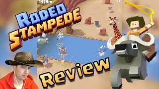 Rodeo Stampede  Official App Review  iOS amp Android Gameplay [upl. by Enomys]